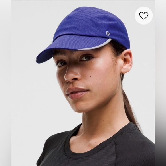 Lululemon Unisex Fast and Free Running Hat *WovenAir-Larkspur - Picture 2 of 5